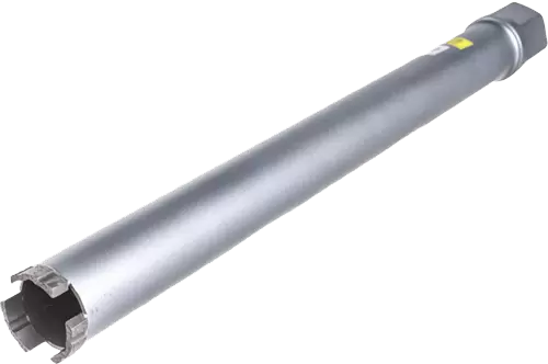Алмазная буровая коронка 42*450 мм 1 1/4" UNC Hilberg Laser HD703 - интернет-магазин «Стронг Инструмент» город Екатеринбург
