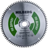 Пильный диск по дереву 300*30*2.8*80T Industrial Hilberg HW302