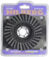 Универсальный лепестковый зачистной круг 115мм №180 Hilberg 550180