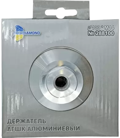 Опорная тарелка 100мм Hard (алюминиевая) для АГШК Trio-Diamond 288100 - интернет-магазин «Стронг Инструмент» город Екатеринбург