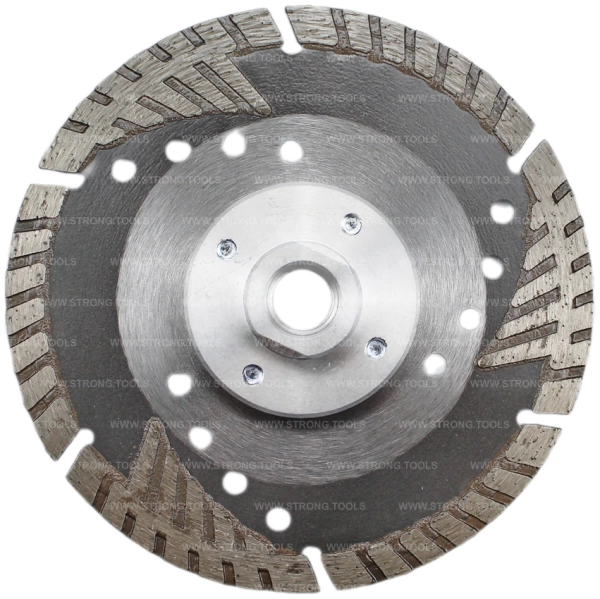 Алмазный диск с фланцем 125*М14*10мм Turbo-Segment Strong СТД-18700125 - интернет-магазин «Стронг Инструмент» город Екатеринбург