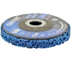 Зачистной диск 125мм коралловый синий для УШМ высокой жесткости СТУ-25200125 - интернет-магазин «Стронг Инструмент» город Екатеринбург